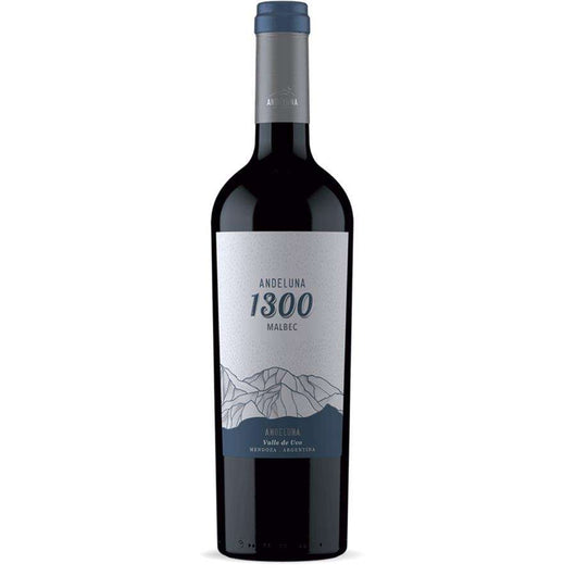 Andeluna 1300 Malbec Red Wine Bottle