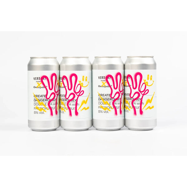 Verdant Brewing Co x Omnipollo – Create Dangerously Double IPA (with Passion Fruit)