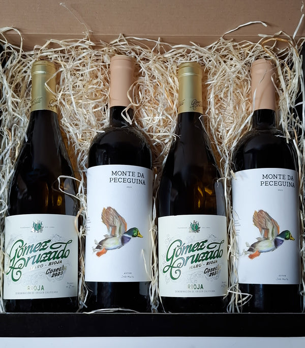 Festive Favourites: Monte da Peceguina Red & Gómez Cruzado Blanco Four Pack