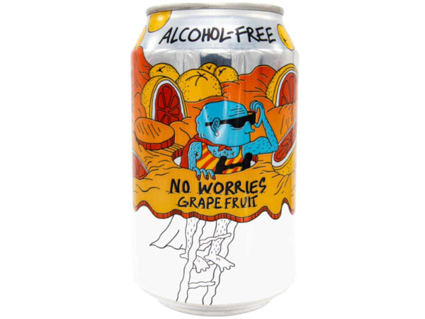 Lervig No Worries Alcohol Free Grapefruit Pale Ale