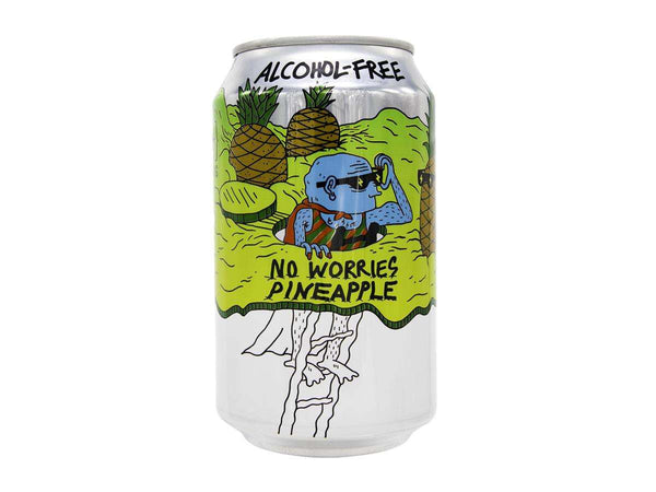 Lervig No Worries Alcohol Free Pineapple Pale Ale