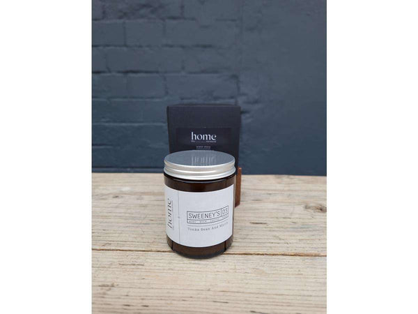 The Home Moment x Sweeney's Tonka Bean and Myrrh Candle