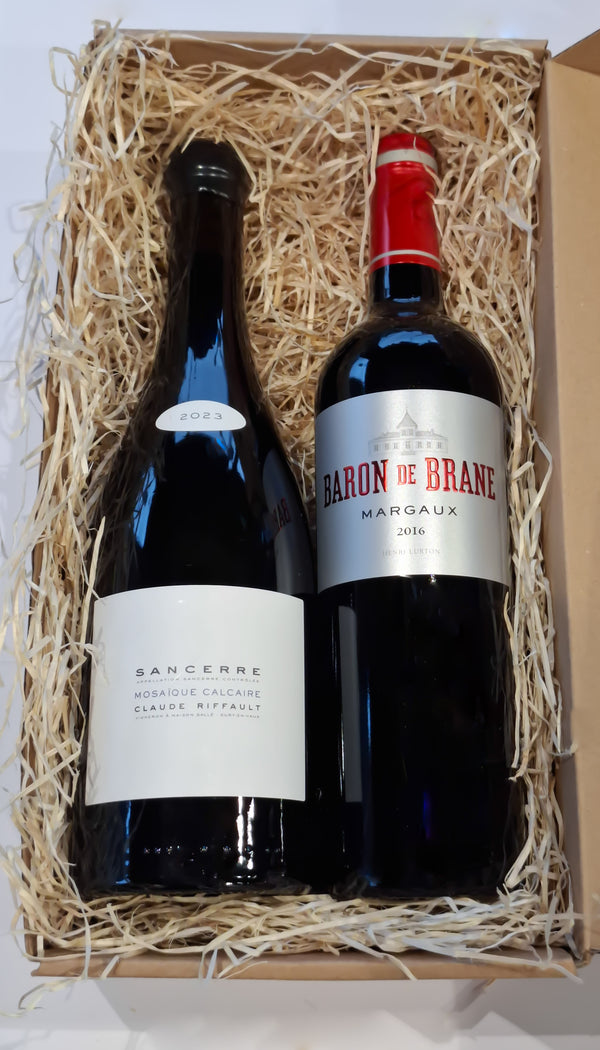 The Heritage Pair: Baron de Brane Margaux & Claude Riffault Sancerre Twin Pack