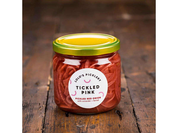 Lolo’s Picklery Tickled Pink Pickled Red Onions